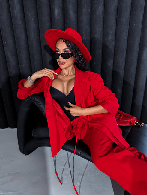 Žakete "COUTURE V8061" - RAUDONA
